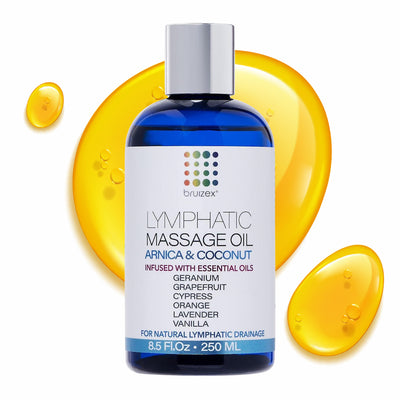 Lymphatic Massage Oil with Arnica & Coconut