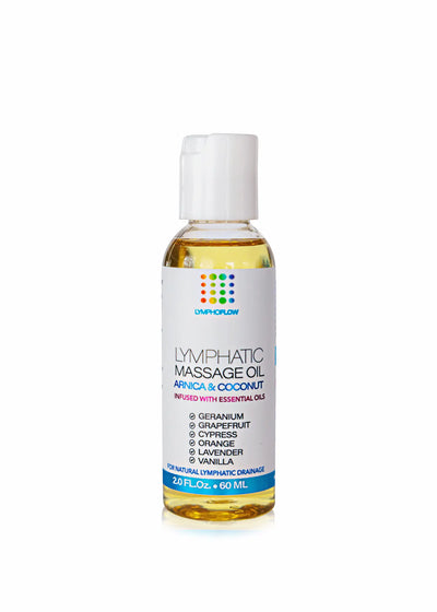 Lymphatic Massage Oil with Arnica & Coconut