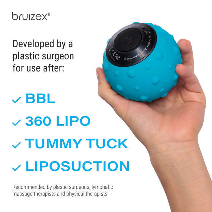 vibrations massage LifePro Agility 4-Speed Vibrating Massage Ball for Trigger Point &  Myofascial Release - Black main image 0