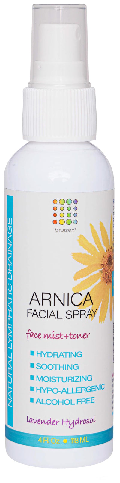 Arnica Montana Hydrating Face Mist, Soothing & Rejuvenating Facial Spray, Face Toner for Sensitive Skin, Face Puffiness Reduction, Suitable for All Skin Types, Lavender Face Spray, 4 Fl Oz